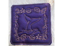 Stickdatei - Quiltblock Walflosse